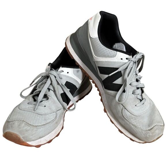 New Balance Men’s 574 State Fair Gray Grey Lace Up Sneakers. 10. - Picture 1 of 11